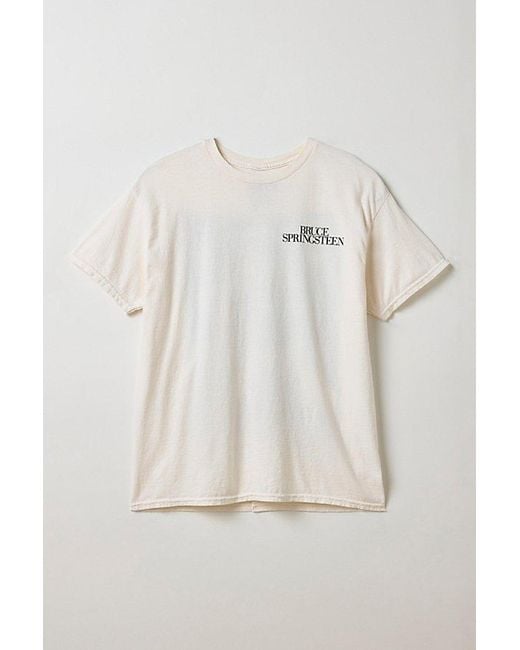 Urban Outfitters Black Bruce Springsteen 78 Tour Graphic Tee for men