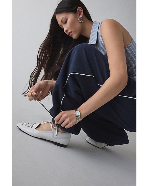 iets frans Blue Iets Frans. Iets Frans… Harri Wide Leg Jogger Pant