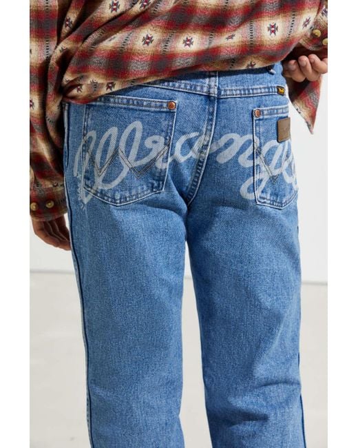 Wrangler Wrangler X Lil Nas X Uo Exclusive Wrangler On My Booty Jean in  Blue for Men | Lyst