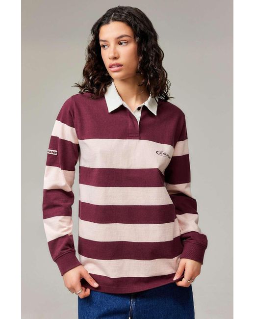 iets frans Purple Rugby Shirt Xs At Urban Outfitters
