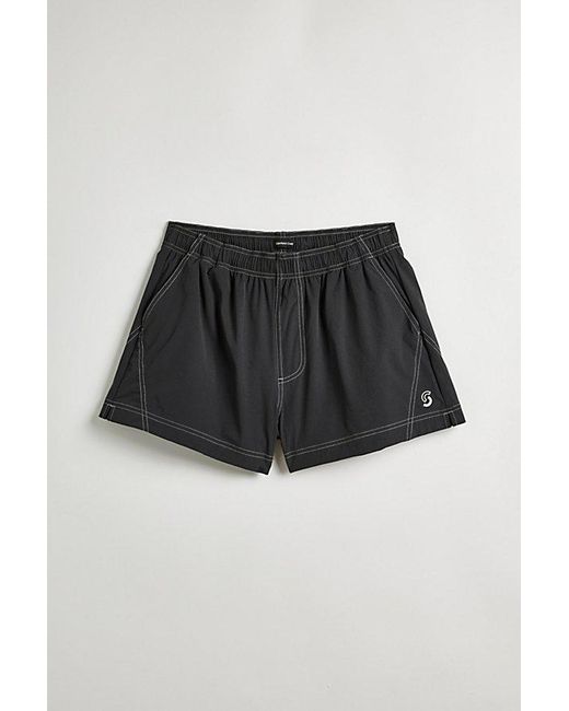 Standard Cloth Black Ryder 3" Nylon Short for men