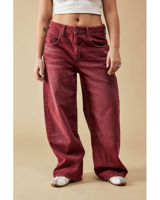 BDG Red Weite jeans "jaya" in