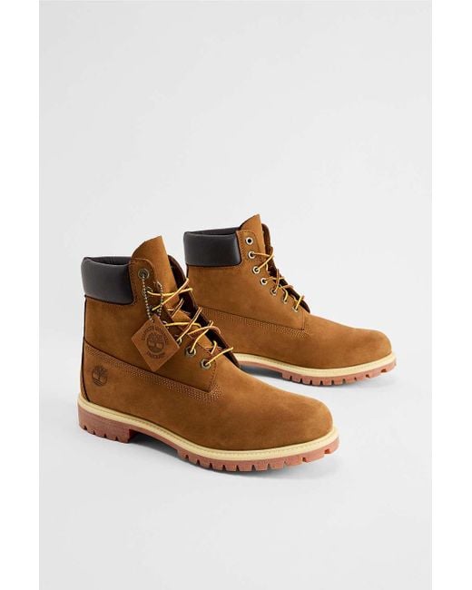 Timberland Brown Rust 6 Inch Premium Boots for men