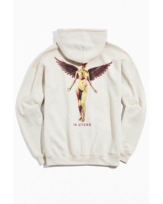 Urban Outfitters Multicolor Nirvana In Utero Hoodie Sweatshirt for men