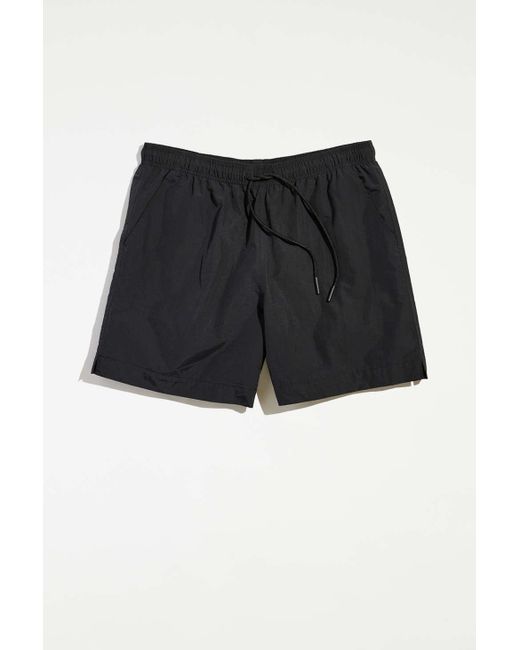Standard Cloth Oliver 2.0 5" Nylon Short In Black,at Urban Outfitters for men