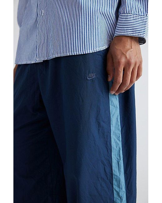 Urban Renewal Blue Vintage Sporty Windpant for men