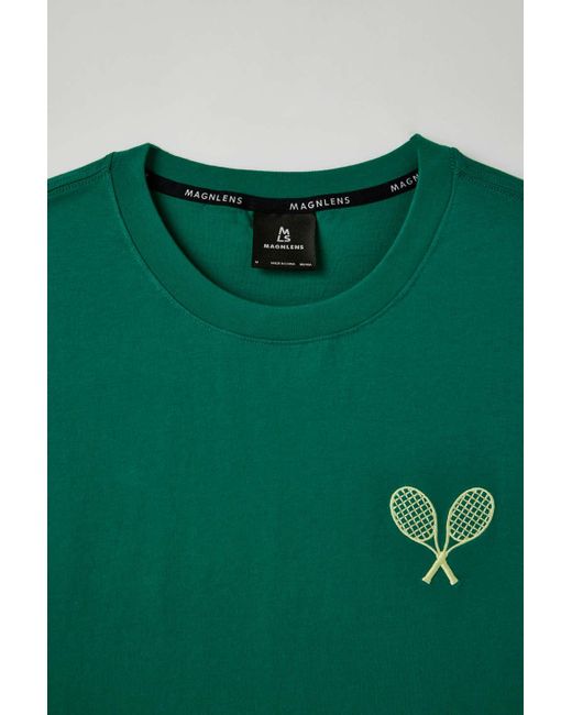 Urban Outfitters Green Magnlens Courtside Tee for men