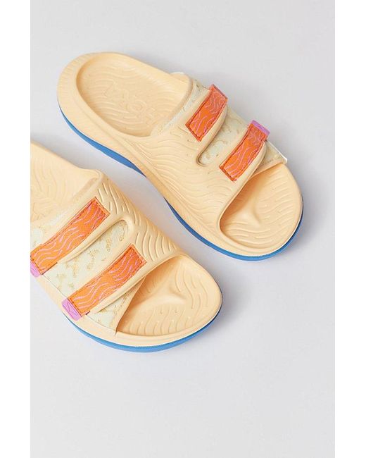 Hoka One One Gray Hoka One One Ora Luxe Slide Sandal