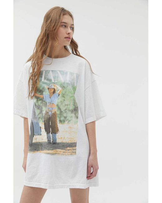 Urban Outfitters Multicolor Shania Twain T-shirt Dress