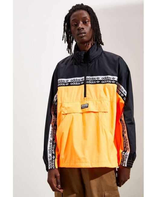 Adidas Multicolor Adidas Vocal Woven Half-zip Windbreaker Jacket for men