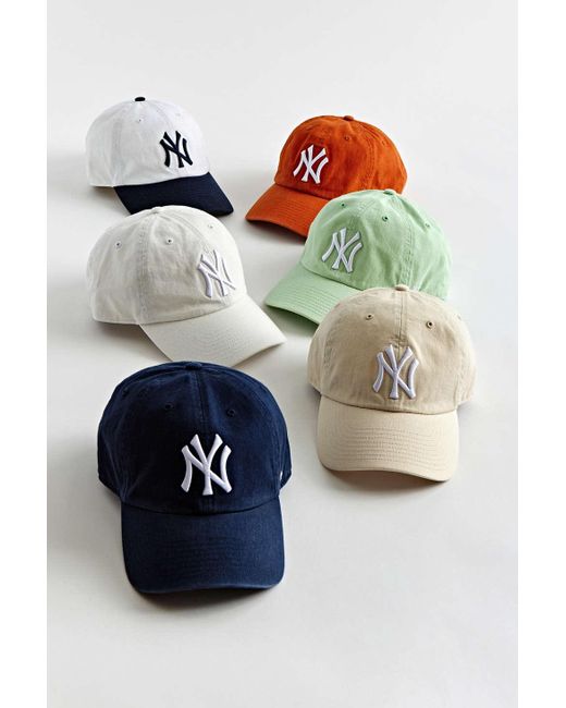 47 new york yankees classic baseball hat khaki
