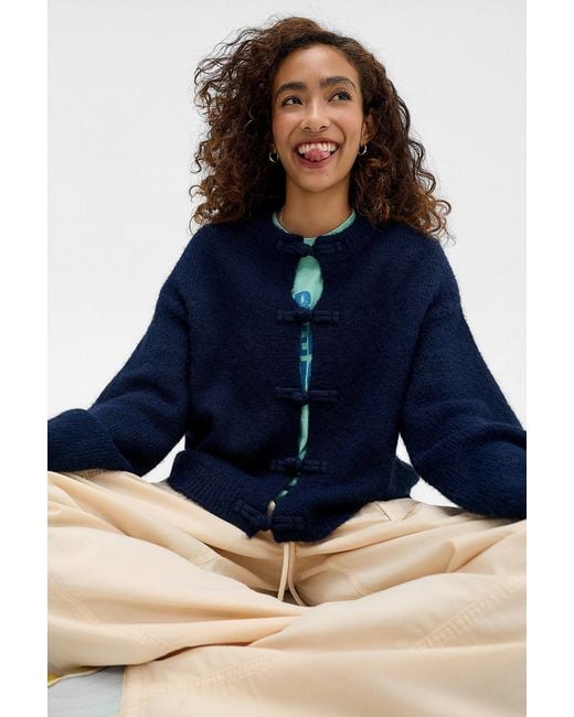 Kimchi Blue Blue Frogging Cardigan