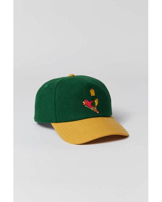 American Needle Green Fukuoka Daiei Hawks Snapback Hat for men