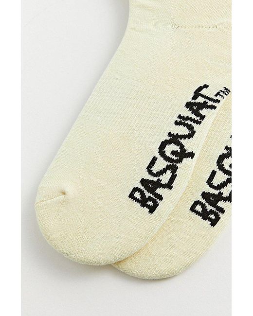 Urban Outfitters White Basquiat Dino Crew Sock for men
