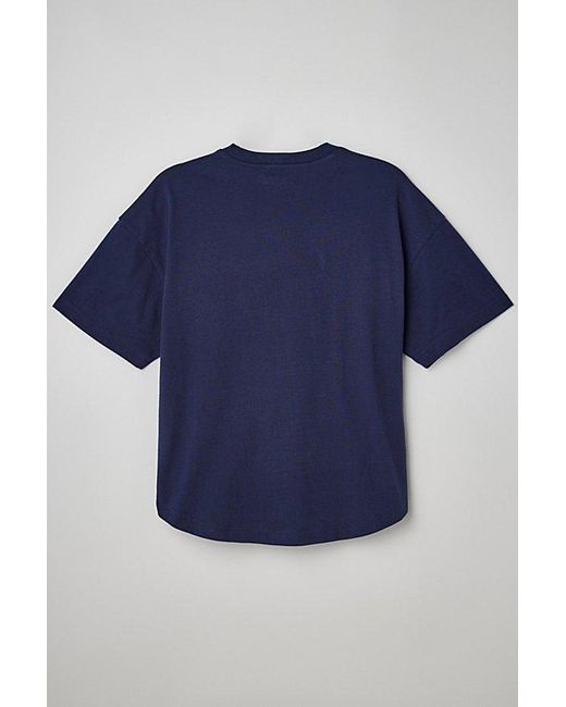 Urban Outfitters Blue Standard Cloth Shortstop Boxy Tee for men