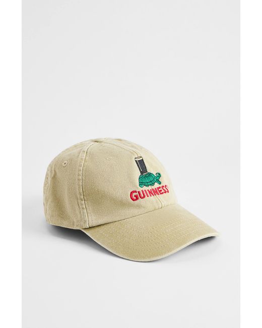 Urban Outfitters Natural Guinness Turtle Cap for men