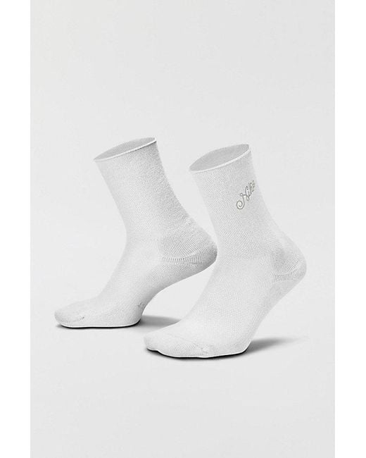 Nike White Everyday Elevated Crew Socks 2-Pack