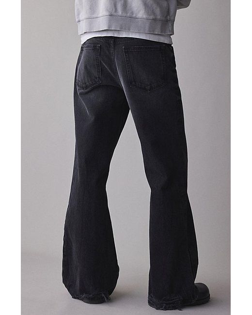 BDG Blue Slacker Relaxed Flare Jean for men