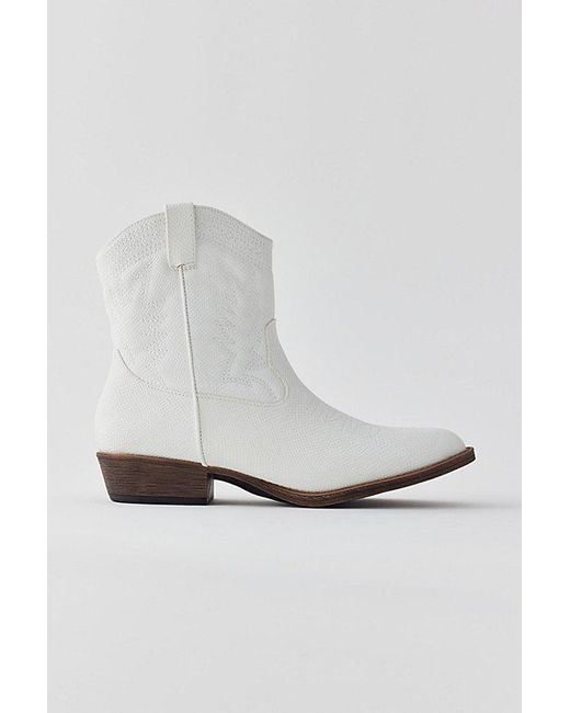 Matisse White Pistol Cowboy Boot