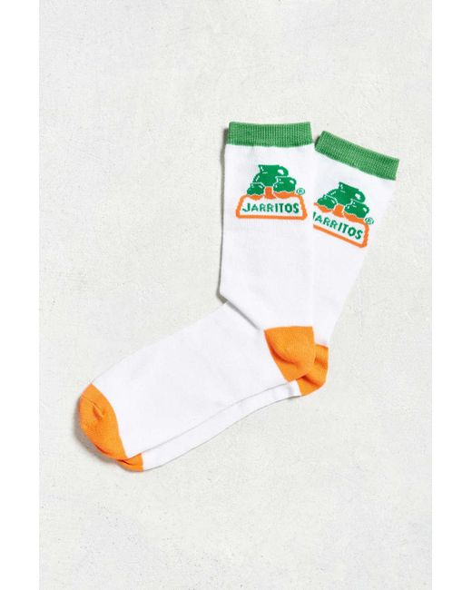 Urban Outfitters White Jarritos Sock for men