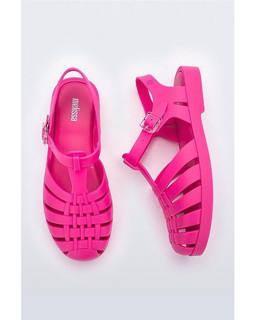 Melissa Pink Possession Jelly Fisherman Sandal