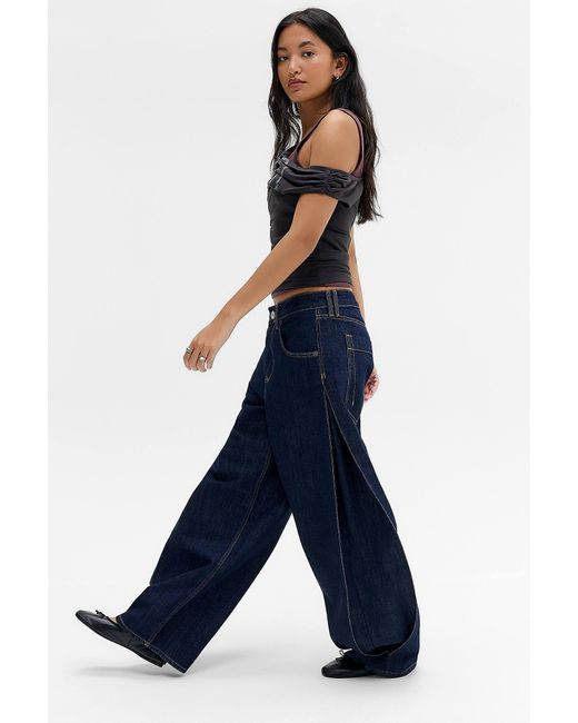 BDG Blue Jaya Pleat Jeans