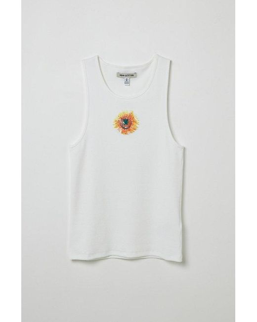 Urban Outfitters Gray Uo Jimmy Graphic Tank Top for men