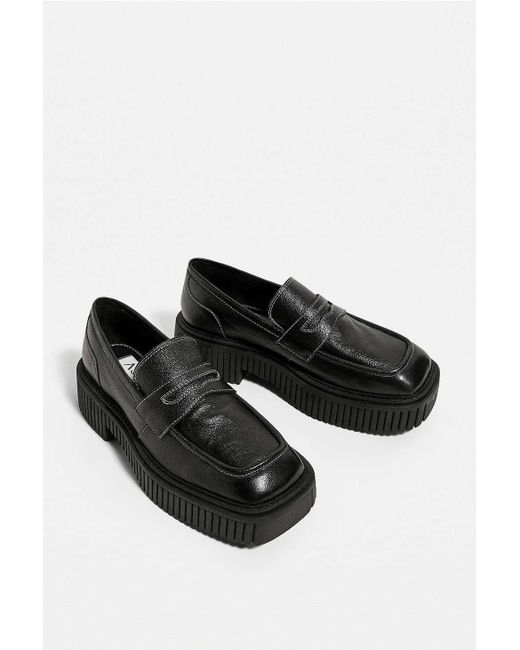ASRA Black Flax Loafers