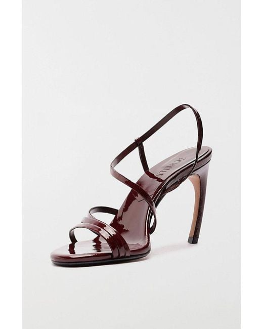 SCHUTZ SHOES Multicolor Annie Curve Heeled Sandal