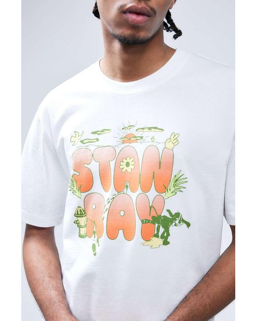 Stan Ray Gray Double Bubble T-shirt for men