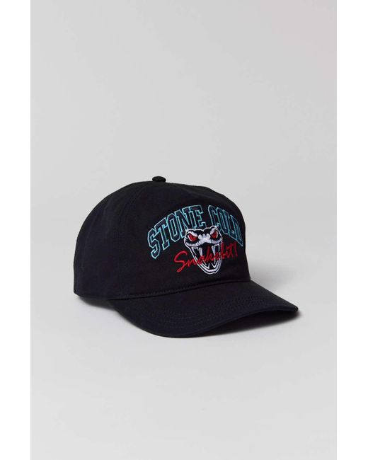 Urban Outfitters Blue Stone Cold Snake Bite Hat In Black,at for men
