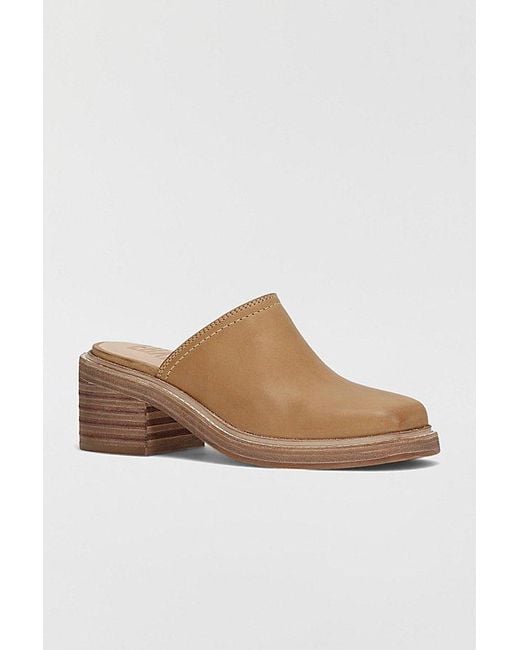 Frye Brown Kate Mules