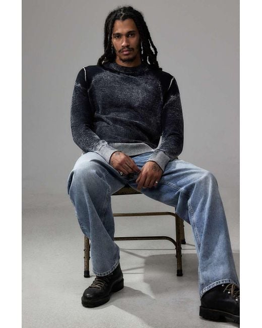 Diesel jumper grey hot sale