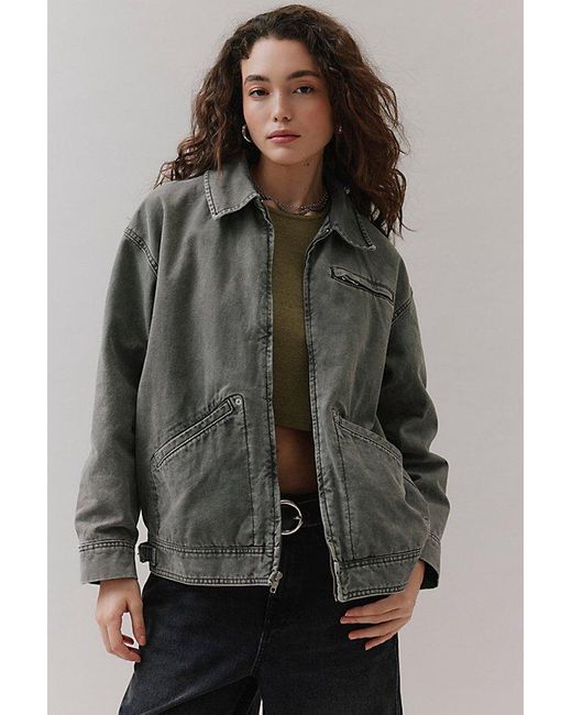 BDG Gray Daniel Canvas Jacket