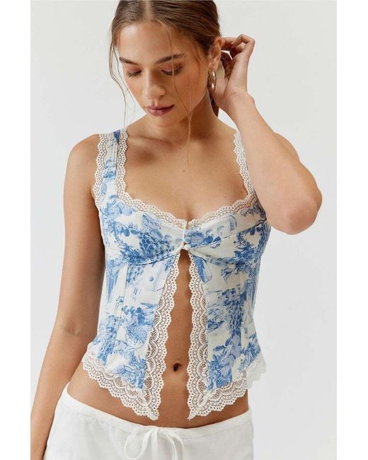 Out From Under Blue Dolce Verano Cami