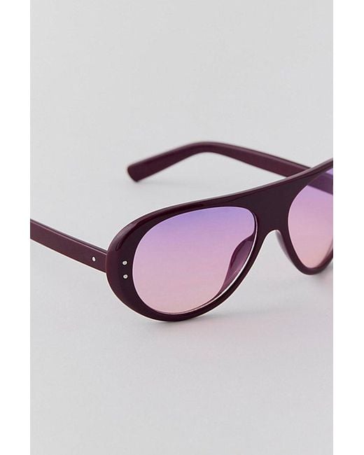 Urban Outfitters Multicolor Agyness Aviator Sunglasses