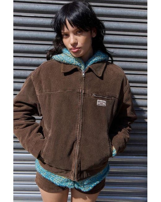 BDG Brown Luca Shrunken Corduroy Jacket