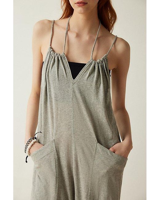 Out From Under Natural Arlo Cropped Romper
