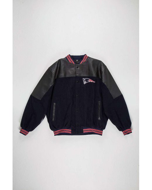 Urban Renewal One-of-a-kind Vintage New England Patriots Jacket in Blue |  Lyst UK