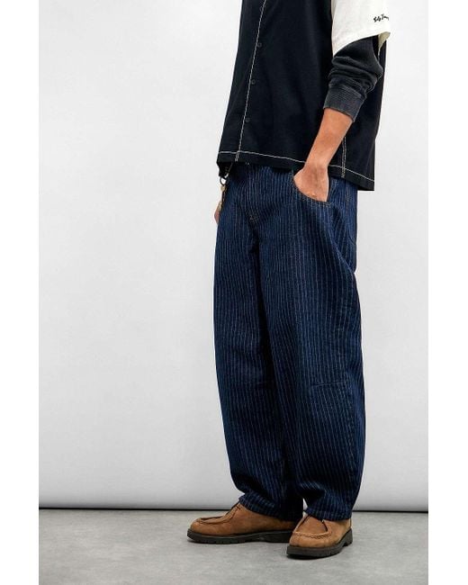 BDG Blue Stripe Cacoon Jeans for men