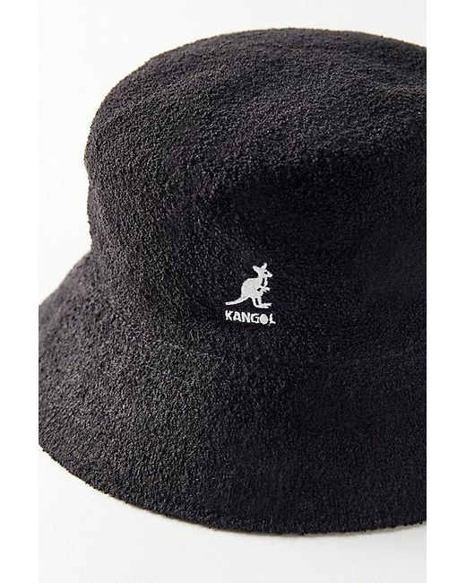 Kangol Black Bermuda Bucket Hat