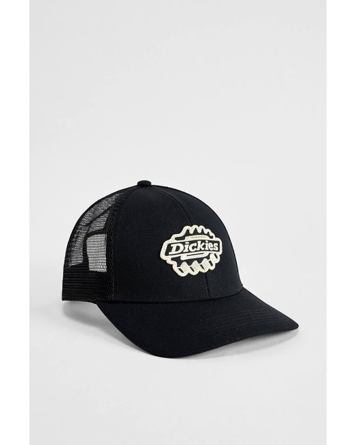 Dickies Black Irondale Trucker Cap for men