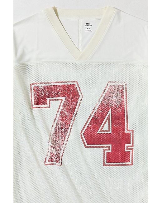 ★Urbandtype.★ Football Jersey T-ShirtWhite UBDUTS002WH Football Practice Jersey Tee | Urban Outfitters