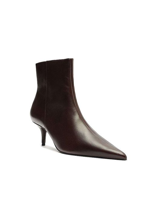 SCHUTZ SHOES Brown Mikki Kitten Heel Ankle Boot