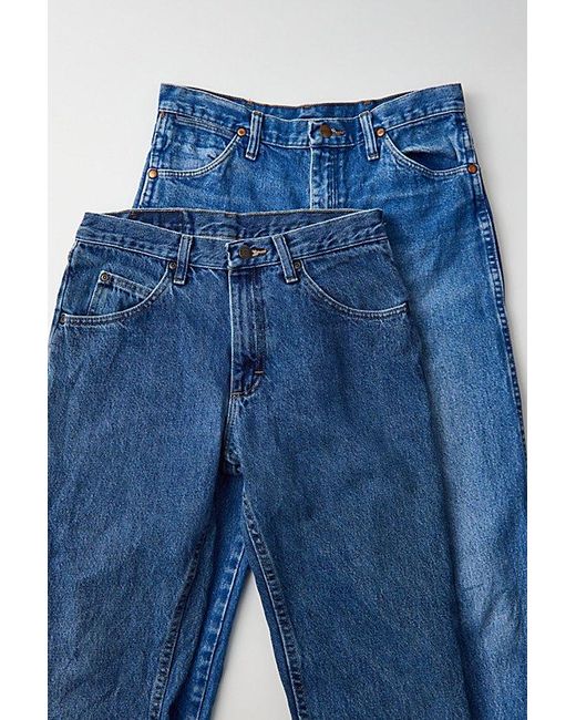 Urban Renewal Blue Vintage Wrangler Jean