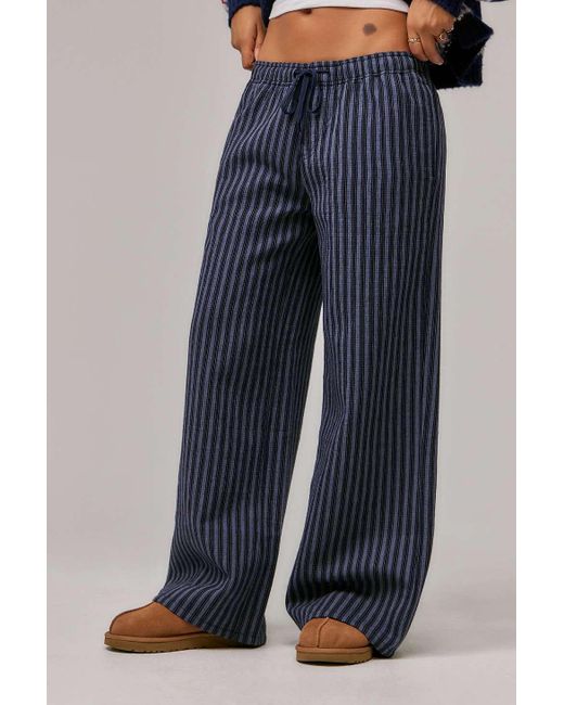BDG Blue Ami Stripe Trousers