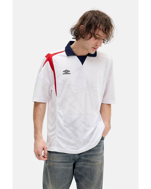 Umbro Brilliant White Boxy Football Shirt for men