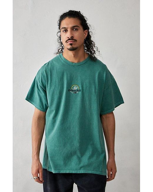 Urban Outfitters Green Uo Japanese Paradise T-Shirt Top for men