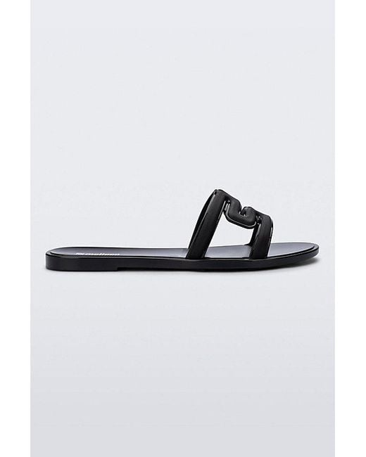Melissa Black M Jelly Slides