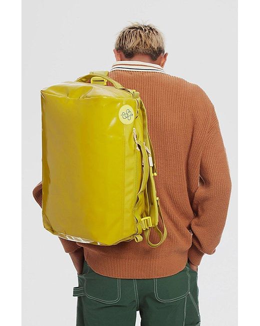 BABOON TO THE MOON Yellow Go-Bag Duffle Small